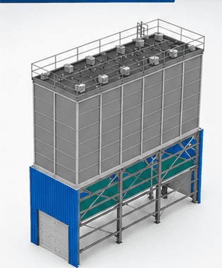 Scott equipment pre- engineered bins